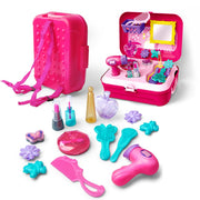 21PCS Mädchen Schönheitssalon Dresser Make Up Spielzeug Set