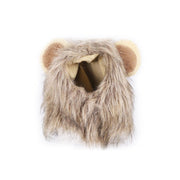 Haustierkostüm Cosplay Löwenmähne Perücke Mütze für Katze Hund