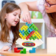 3D Tetris Balance stapeln hohe Blöcke Spiel Lernspielzeug