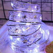 Weihnachtsband Lichterkette Xmas Tree New Year Geschenkbox