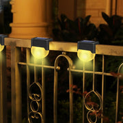 6 Stück Outdoor IP55 Wasserdichte LED Solar-Treppenlampe