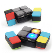 Elektronischer Musik-Zauberwürfel für Kinder Vielfalt Flip Slide Novelty Puzzle-Spielzeug