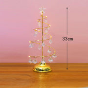 Weihnachtsbaum Licht Kristall Nacht Lampen für Urlaub Zimmer Dekoration