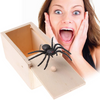 Spider Prank Holzkiste Aprilscherz Spaß-Überraschungsspielzeug