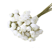 Künstlicher Mini-Blumenstrauß Kleine Teerose Heimdekoration