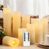 Flackernde, flammenlose, batteriebetriebene LED-Kerzen für Heimdekoration