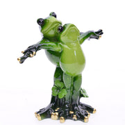 Liebhaber Frosch Harz Miniaturen Figur für Haus Garten Dekoration